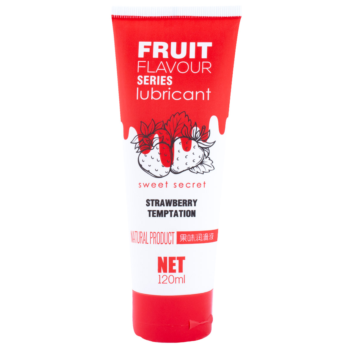 Fruit Flavour Series Waterbased Lubricant Strawberry Temptation 120 ml