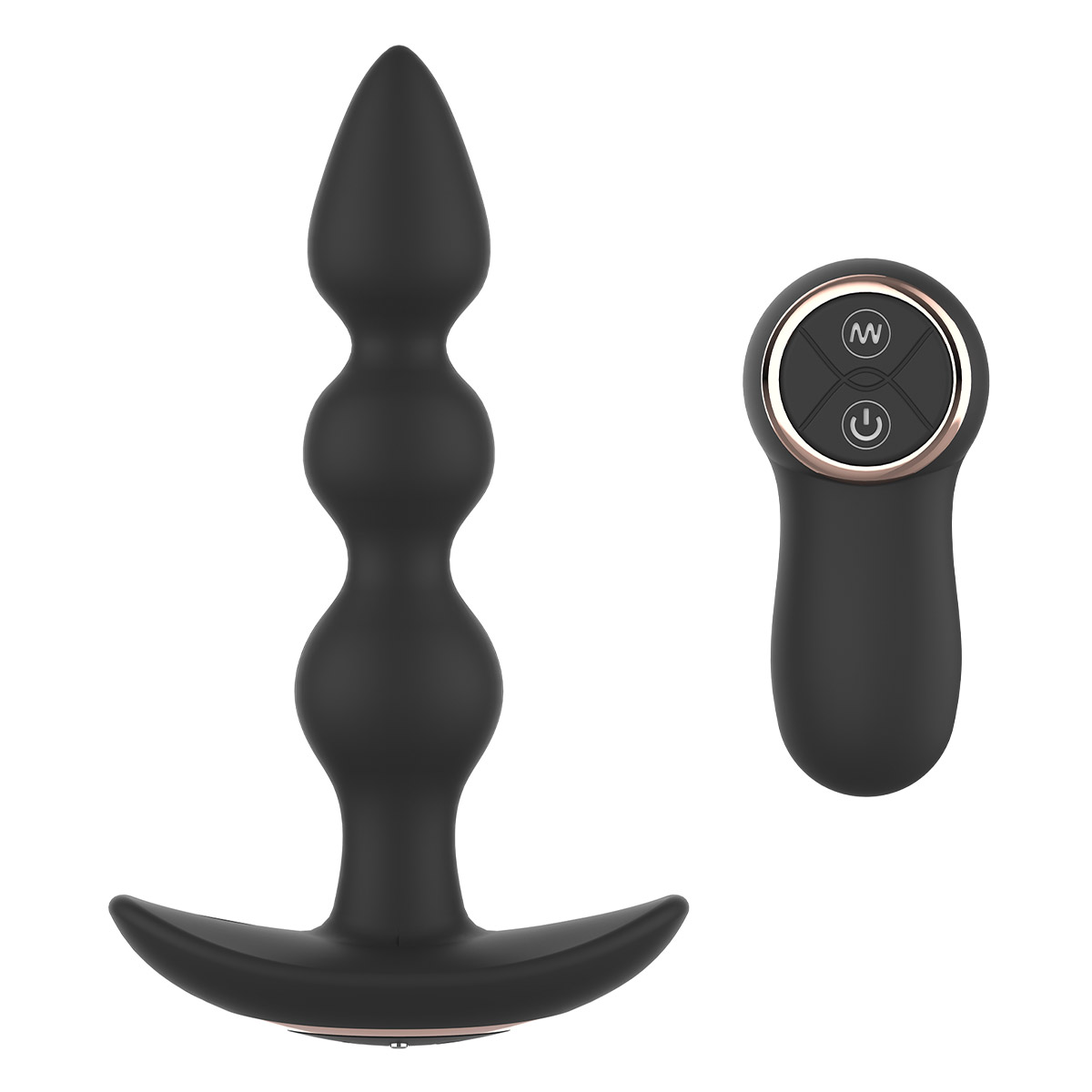 Ivy The Admiral Vibrating Anal Toy Black