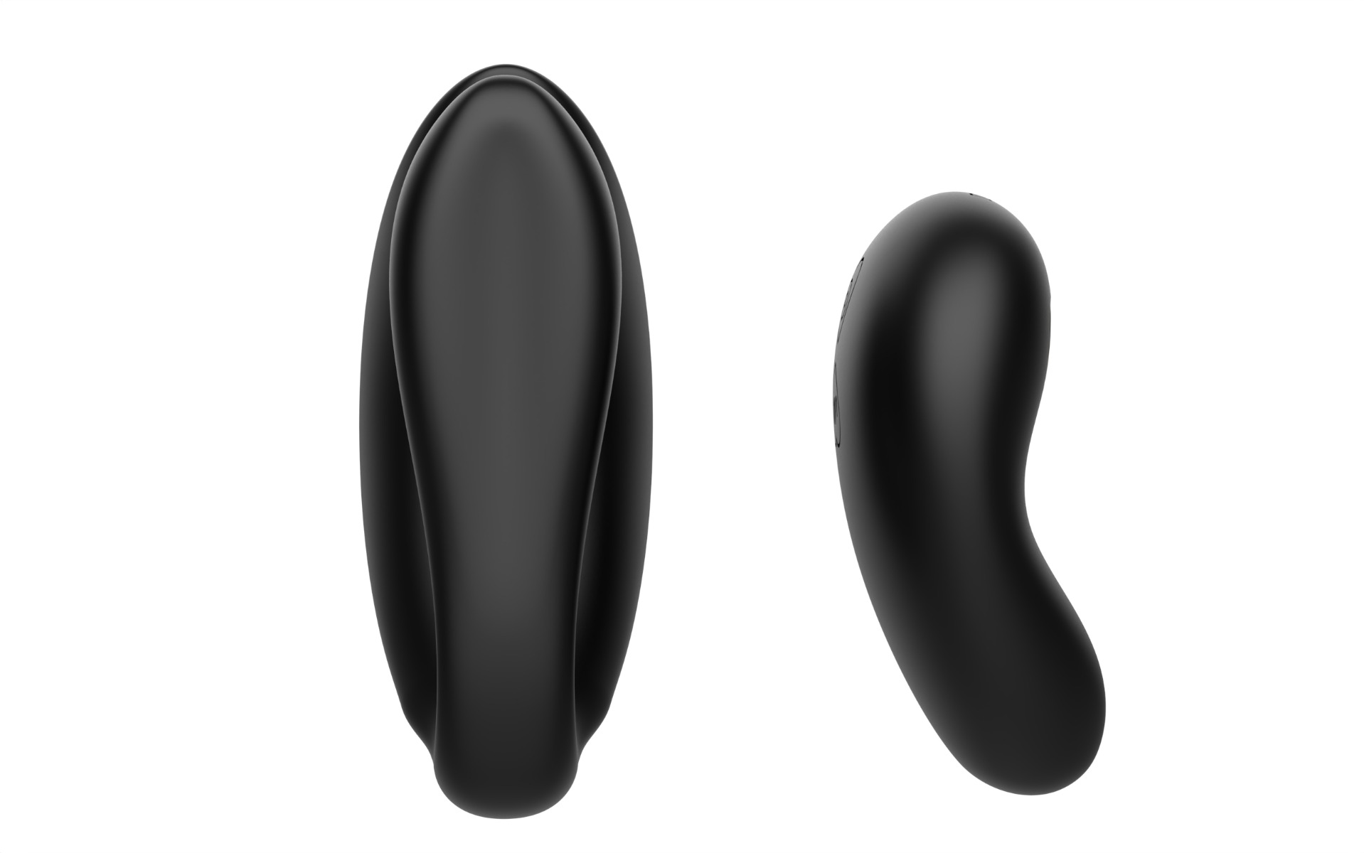 IVY Linna Rechargeable Couples Vibrator Black