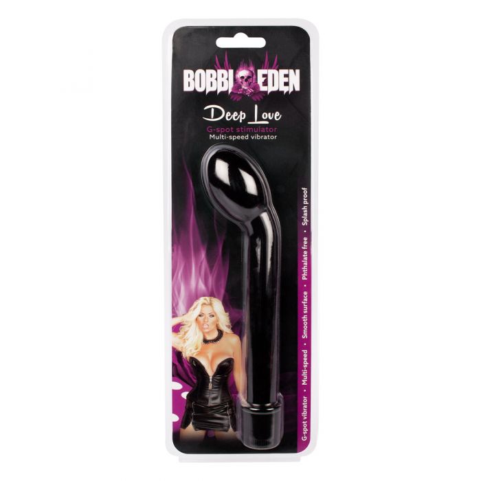 Bobbi Eden Deep Love G-Spot Vibrator Black