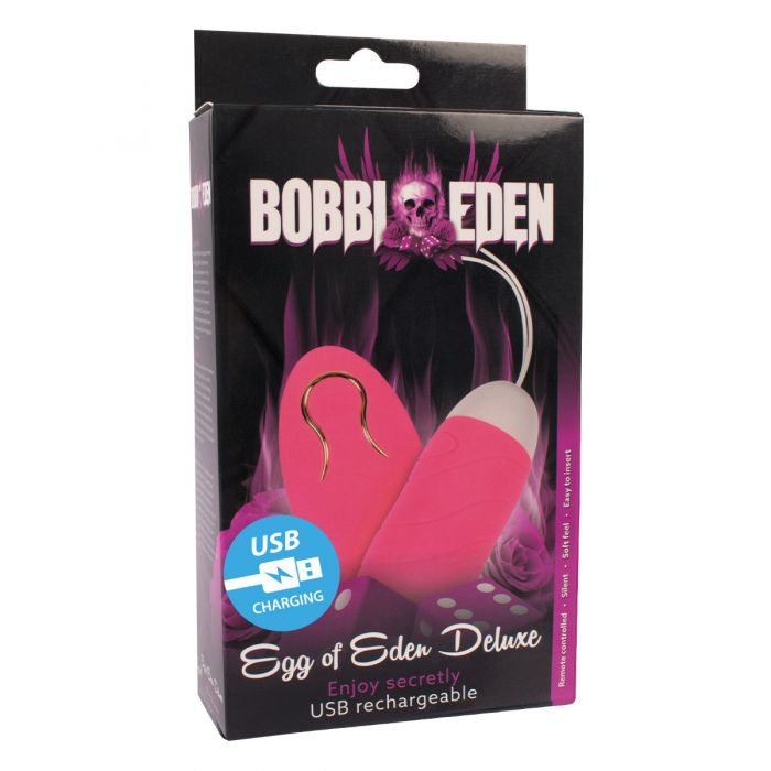 Bobbi Eden Egg Of Eden Deluxe Vibrerend Eitje Roze