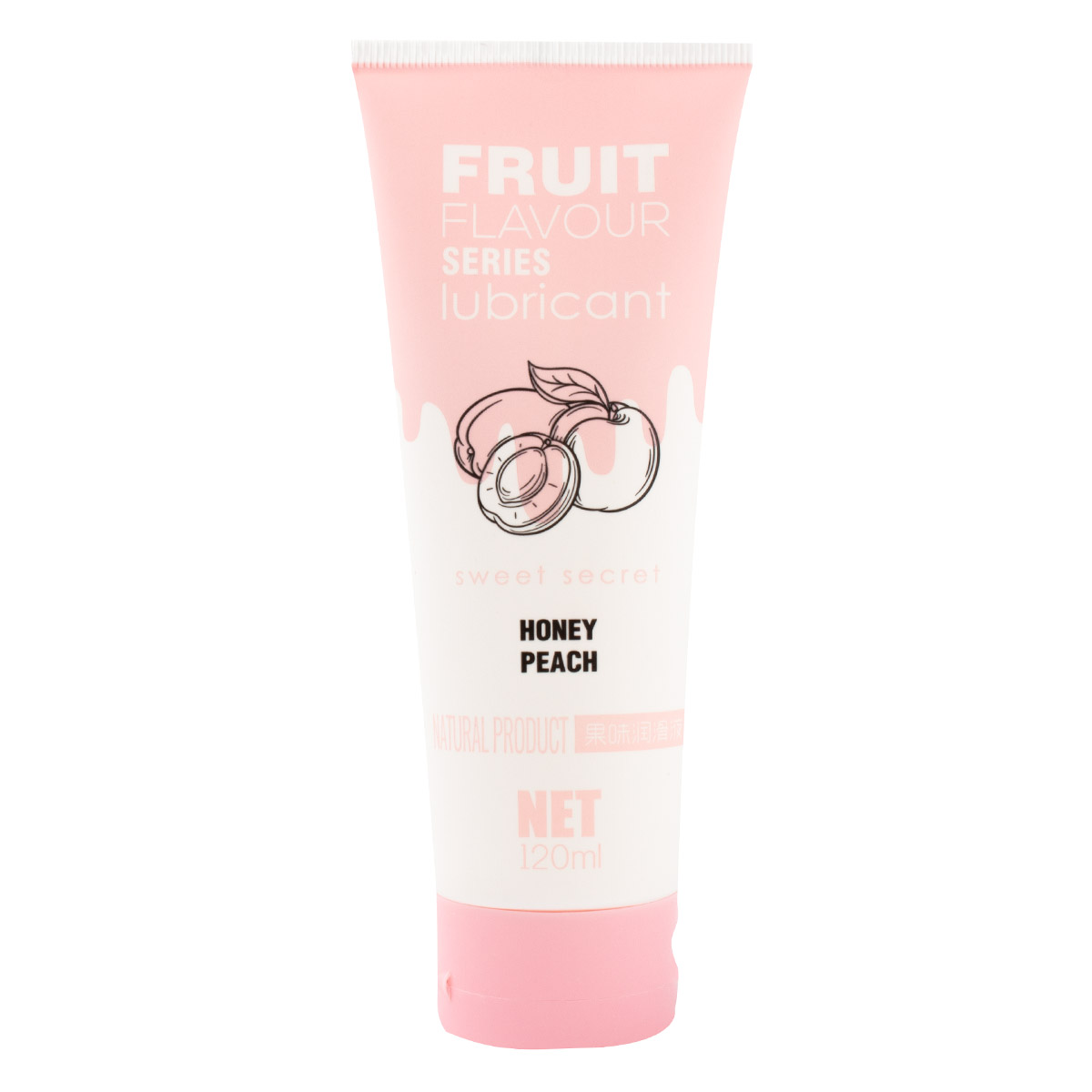 Fruit Flavour Series Waterbased Lubricant Honey Peach 120 ml