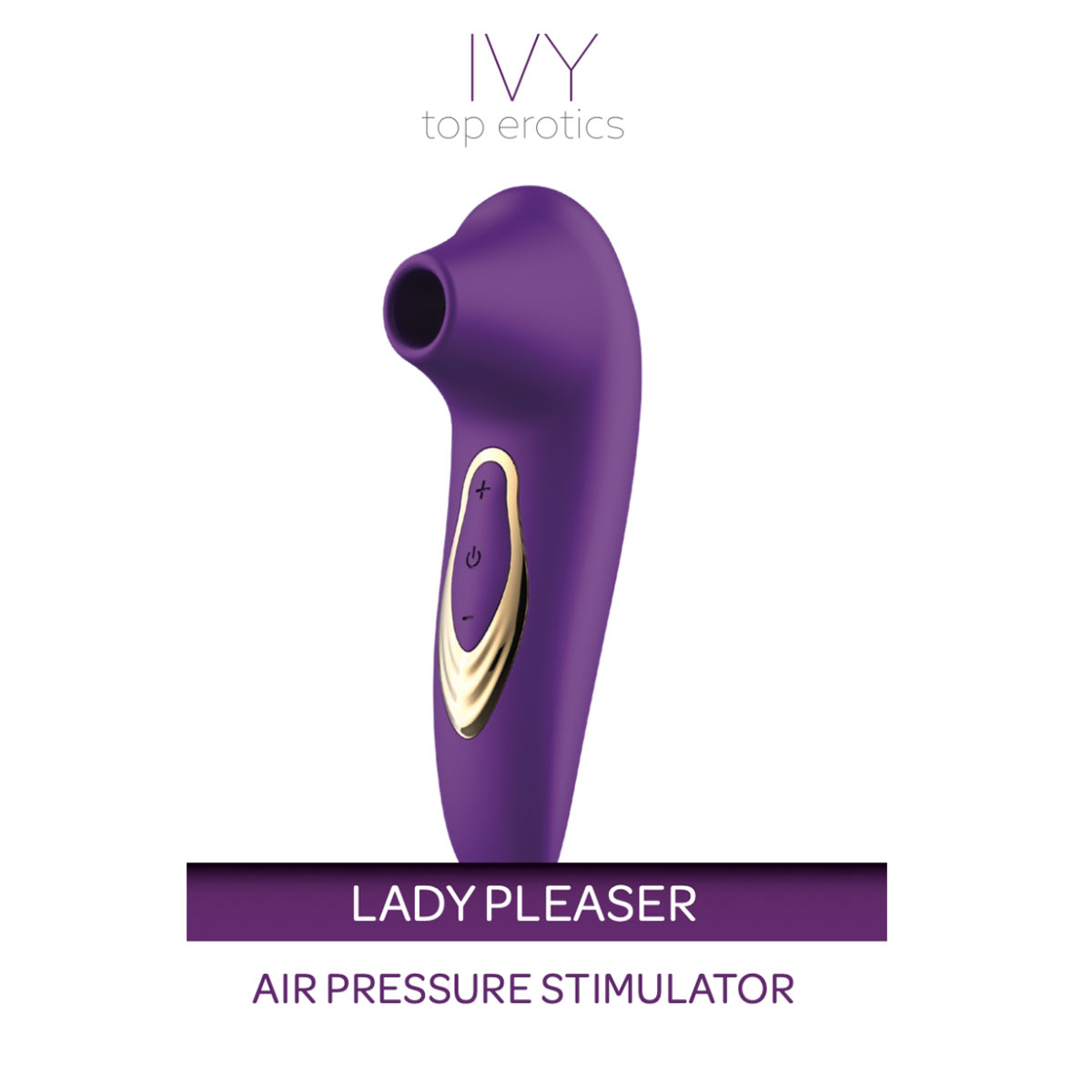 Ivy Lady Pleaser Air Pressure Stimulator Purple