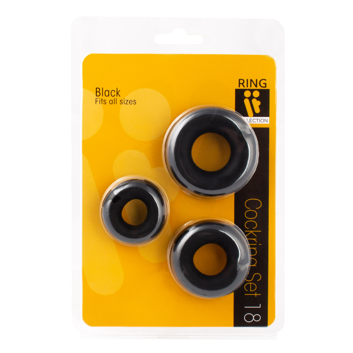 Ring It No. 18 Cockring Set Black