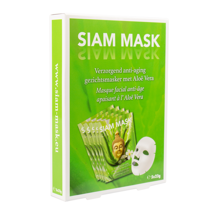 Siam Mask Anti-Aging Voordeelpack 5 Stuks + Doosje