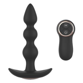 Ivy The Admiral Vibrating Anal Toy Zwart