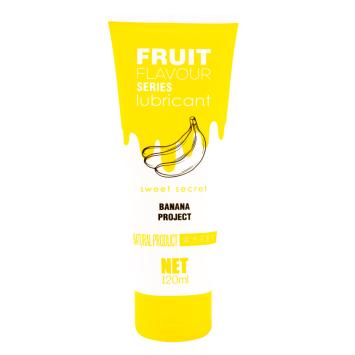 Fruit Flavour Series Waterbased Glijmiddel Banana Project 120 ml