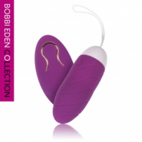 Bobbi Eden Egg Of Eden Deluxe Vibrating Egg Purple