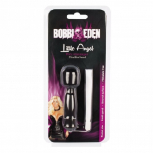 Bobbi Eden Little Angel Mini Massage Vibrator Black