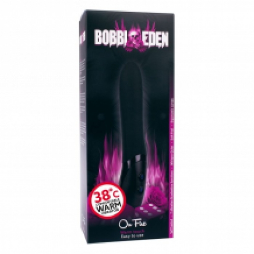 Bobbi Eden On Fire Vibrator Zwart