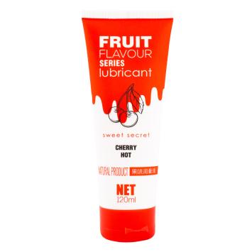 Fruit Flavour Series Waterbased Glijmiddel Cherry Hot 120 ml