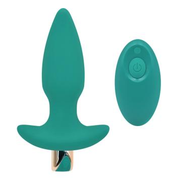 Ivy The Colonel Vibrating Anal Toy Green