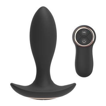 Ivy The Commander Vibrating Anal Toy Black