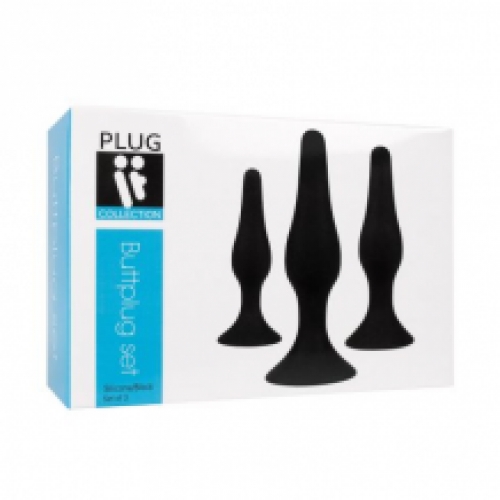 Plug IT Silicone Butt plug Set - 3 stuks