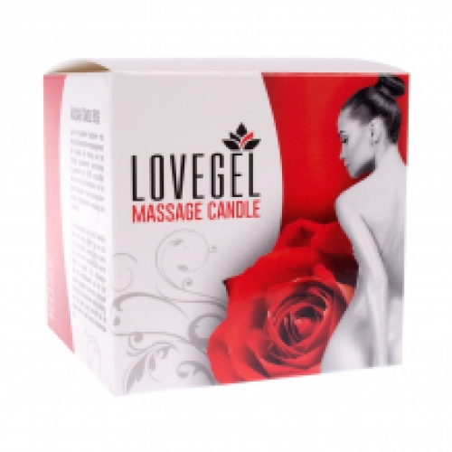 Massage candle Rose