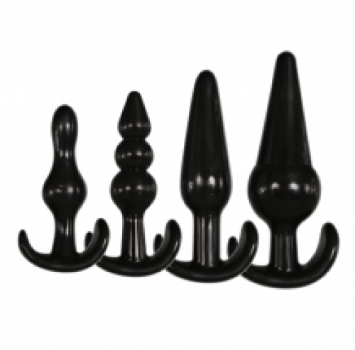 Plug It Buttplug Set Black