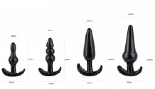 Plug It Buttplug Set Zwart