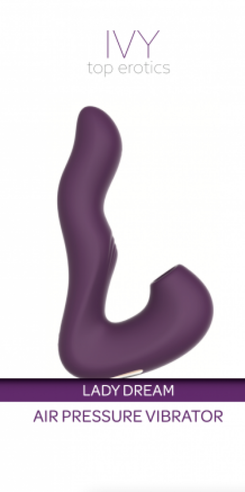 Ivy Lady Dream Pleaser Air Pressure Stimulator Purple